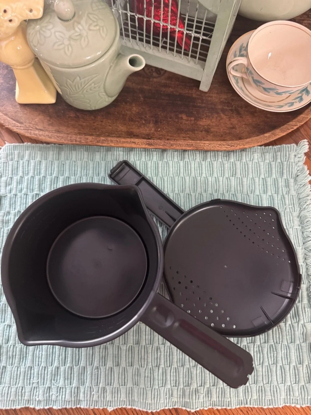 PAMPERED CHEF MICRO COOKER POT PAN 4 Cup